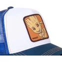 siltovka-zaoblena-biely-snapback-baby-bgr2-groot-marvel-comics-capslab