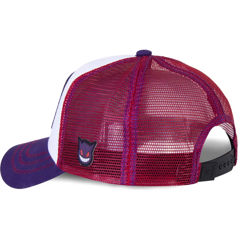 siltovka-zaoblena-biely-snapback-gen1-gengar-pokemon-capslab