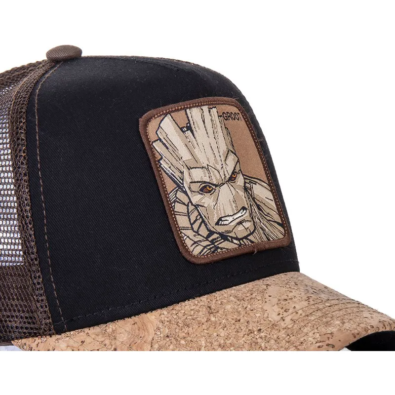 cap-zaoblena-black-snapback-groot-marvel-comics-capslab