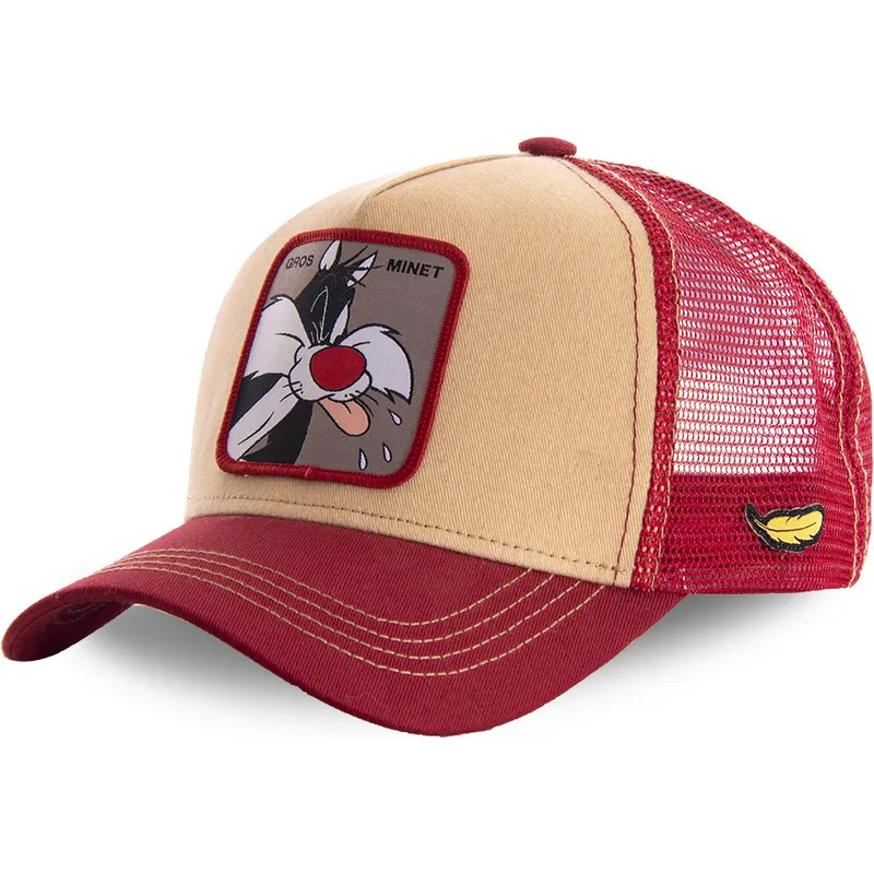 siltovka-zaoblena-oranzova-snapback-loomin2-sylvester-looney-tunes-capslab