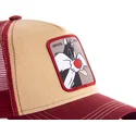 siltovka-zaoblena-oranzova-snapback-loomin2-sylvester-looney-tunes-capslab