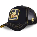 siltovka-zaoblena-cierna-snapback-pik7-pikachu-pokemon-capslab