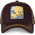 siltovka-zaoblena-hneda-snapback-tit1-tweety-looney-tunes-capslab