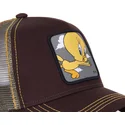 siltovka-zaoblena-hneda-snapback-tit1-tweety-looney-tunes-capslab