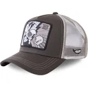 capslab-sylvester-vs-tweety-tvg2-looney-tunes-grey-trucker-hat