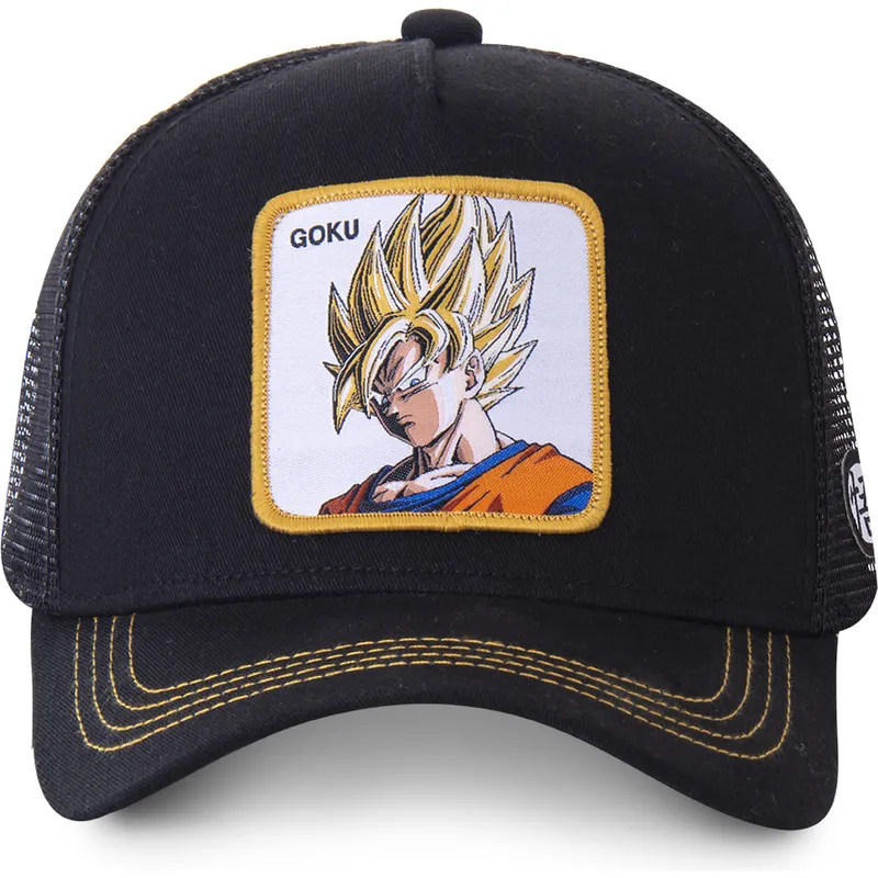 siltovka-zaoblena-cierna-snapback-super-saiyan-go4-son-goku-dragon-ball-capslab