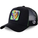 schwarze-und-grune-trucker-kappe-master-roshi-kam9-dragon-ball-von-capslab