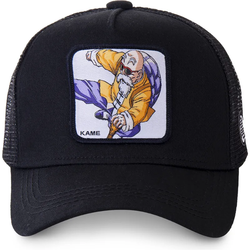 siltovka-zaoblena-cierna-snapback-kam10-majster-roshi-dragon-ball-capslab