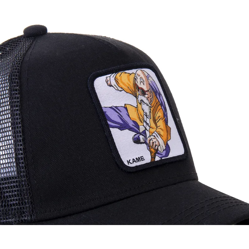 siltovka-zaoblena-cierna-snapback-kam10-majster-roshi-dragon-ball-capslab