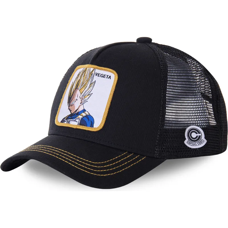 siltovka-zaoblena-cierna-snapback-super-saiyan-ve4-vegeta-dragon-ball-capslab