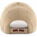 siltovka-zaoblena-khaki-snapback-ajustable-mvp-boston-red-sox-mlb-47-brand