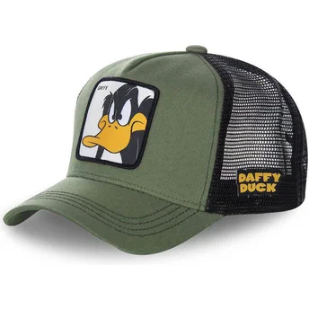 Šiltovky zaoblená kamionista zelená snapback DAF2 Kačer Duffy Looney Tunes Capslab