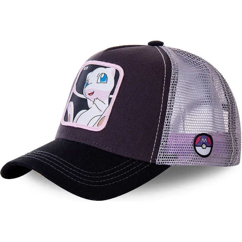 siltovka-zaoblena-cierna-snapback-mew3-mew-pokemon-capslab