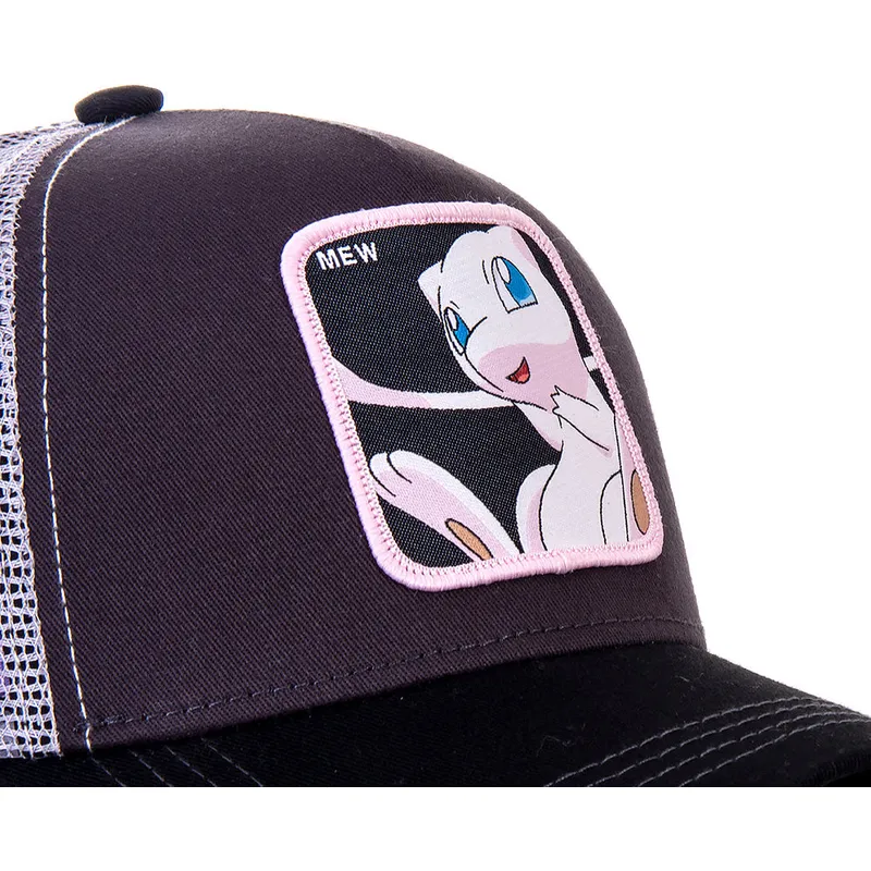 siltovka-zaoblena-cierna-snapback-mew3-mew-pokemon-capslab