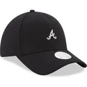 siltovka-zaoblena-cierna-nastavitelny-9forty-melton-atlanta-braves-mlb-new-era