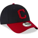 siltovka-zaoblena-tmavomodra-nastavitelny-9forty-the-league-cleveland-indians-mlb-new-era
