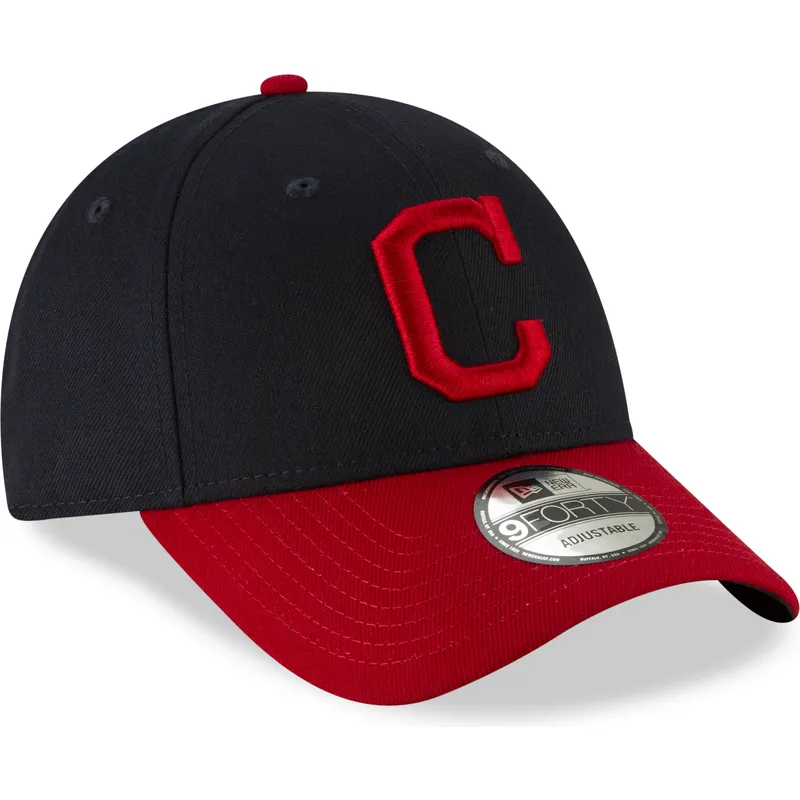 siltovka-zaoblena-tmavomodra-nastavitelny-9forty-the-league-cleveland-indians-mlb-new-era