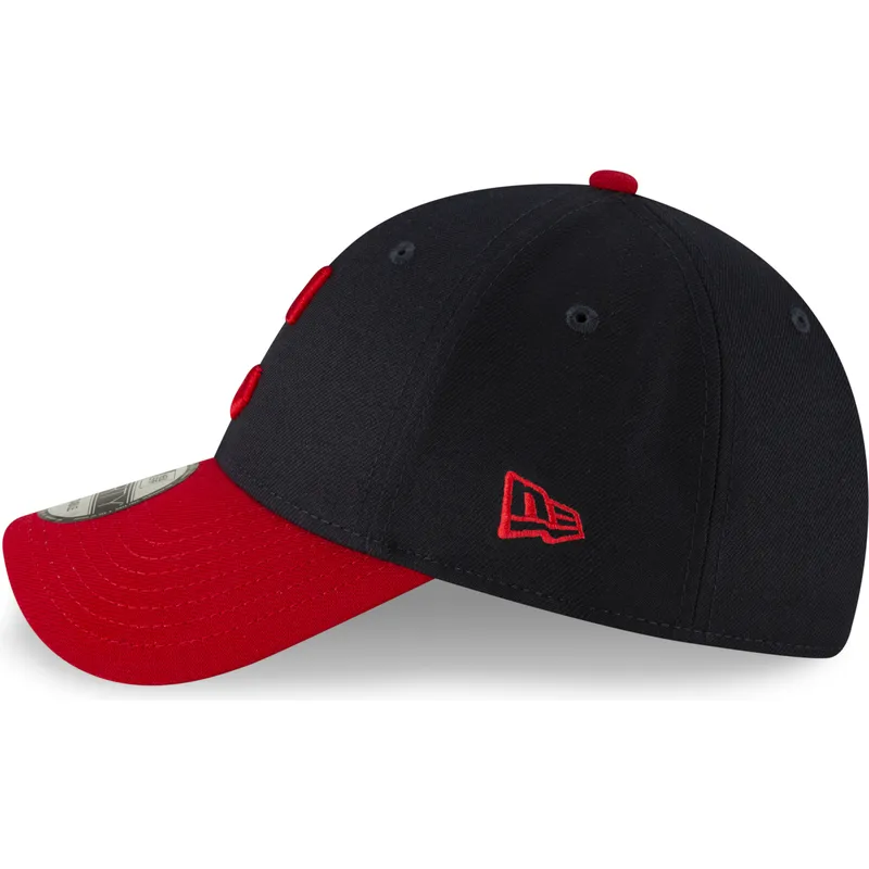 siltovka-zaoblena-tmavomodra-nastavitelny-9forty-the-league-cleveland-indians-mlb-new-era
