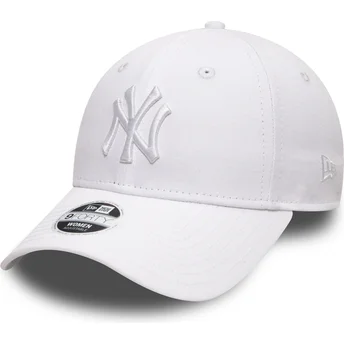Šiltovka zaoblená biely nastaviteľný 9FORTY League Essential New York Yankees MLB New Era