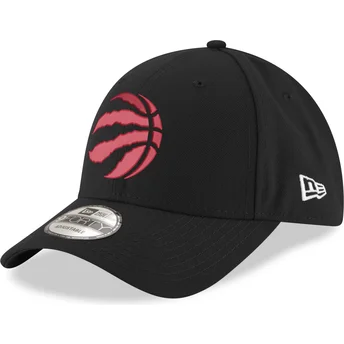 Cap zaoblená black adjustable strap 9FORTY The League Toronto Raptors NBA New Era