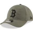 siltovka-zaoblena-zelena-nastavitelny-9twenty-nylon-packable-boston-red-sox-mlb-new-era