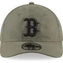 siltovka-zaoblena-zelena-nastavitelny-9twenty-nylon-packable-boston-red-sox-mlb-new-era