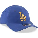 siltovka-zaoblena-modra-nastavitelny-dorado-9twenty-nylon-packable-los-angeles-dodgers-mlb-new-era