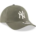 siltovka-zaoblena-zelena-nastavitelny-9twenty-nylon-packable-new-york-yankees-mlb-new-era