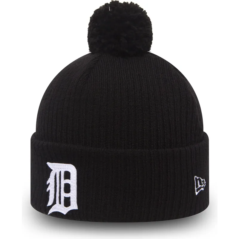 ciapka-jezko-cierna-cuff-knit-lightweight-felt-bobble-detroit-tigers-mlb-new-era