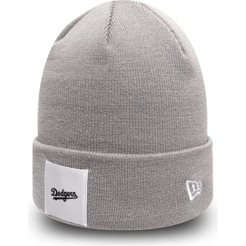 ciapka-siva-cuff-knit-satin-patch-los-angeles-dodgers-mlb-new-era