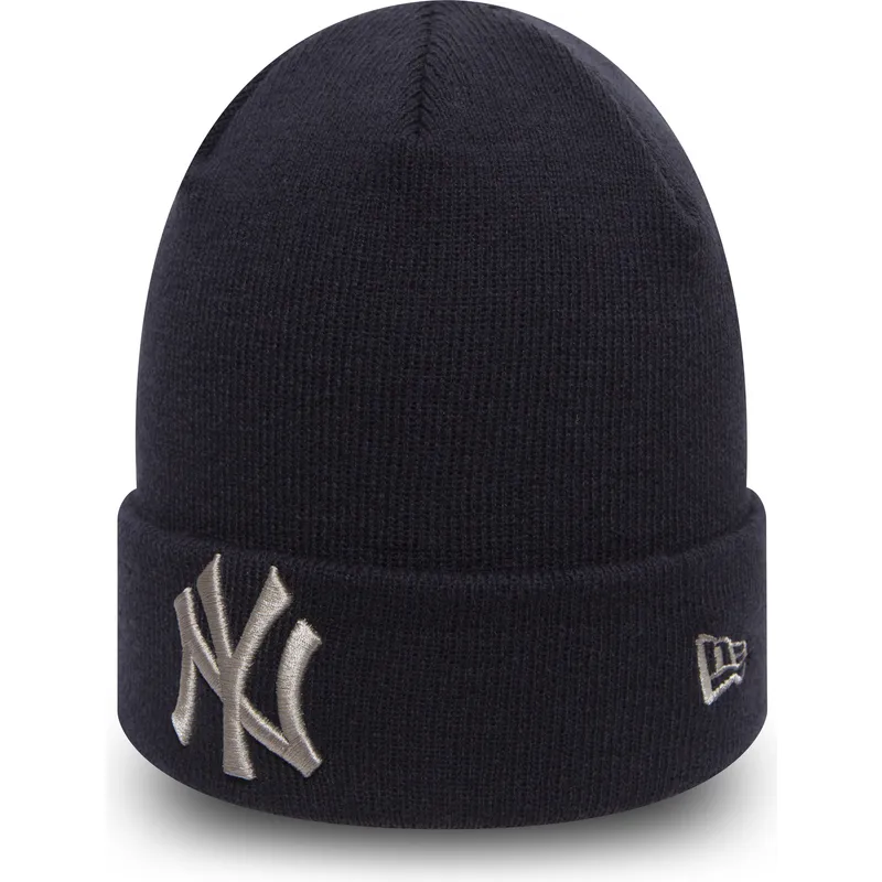 ciapka-tmavomodra-cuff-knit-league-essential-new-york-yankees-mlb-new-era
