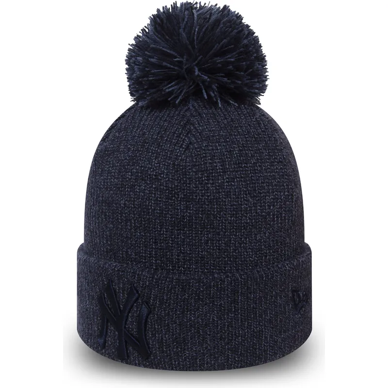 ciapka-jezko-modra-cuff-knit-marl-bobble-new-york-yankees-mlb-new-era