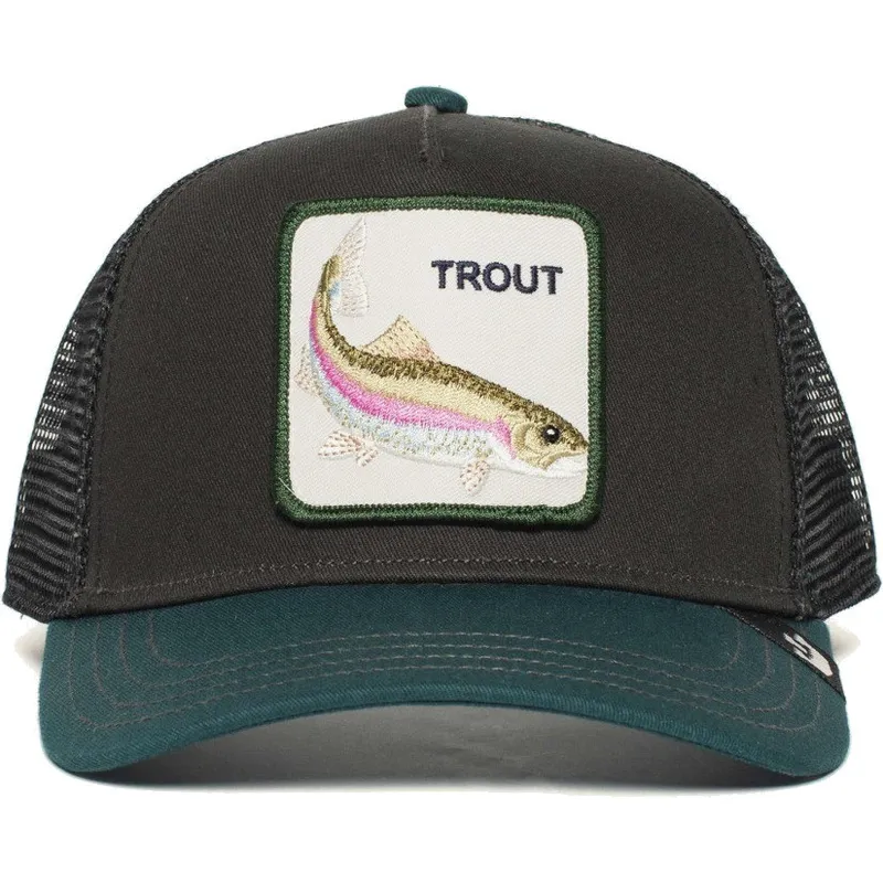 siltovka-zaoblena-cierna-snapback-rainbow-trout-the-farm-goorin-bros