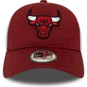 siltovka-zaoblena-cervena-nastavitelny-trucker-shadow-tech-a-frame-chicago-bulls-nba-new-era