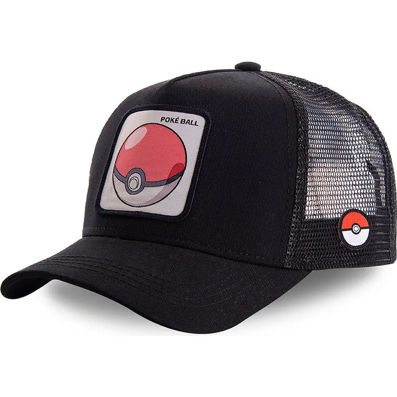 siltovka-zaoblena-cierna-snapback-pok1-poke-ball-pokemon-capslab