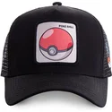 siltovka-zaoblena-cierna-snapback-pok1-poke-ball-pokemon-capslab
