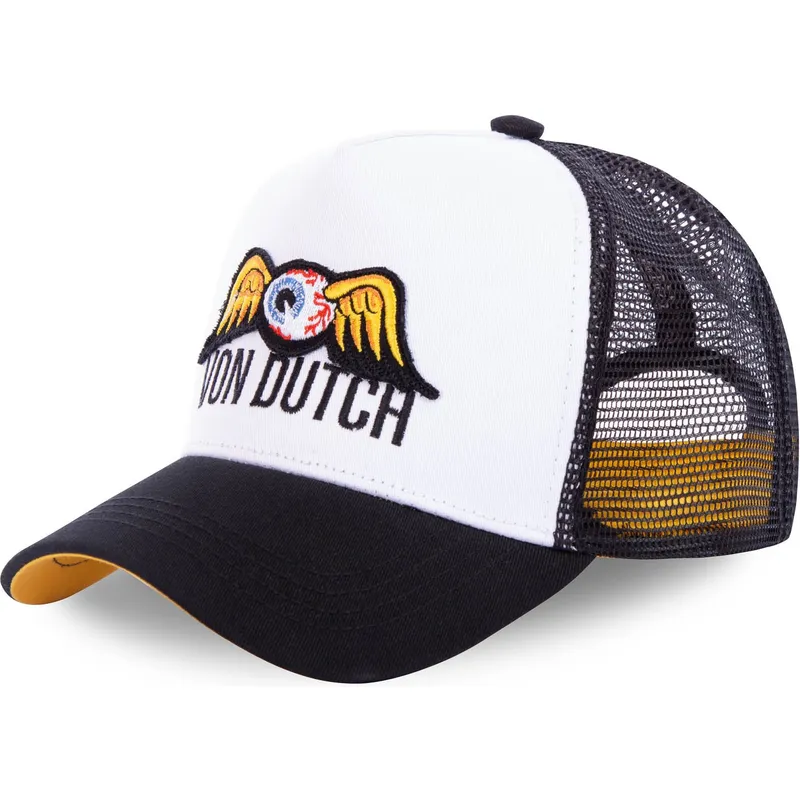 siltovka-zaoblena-biely-snapback-eyepat1-von-dutch