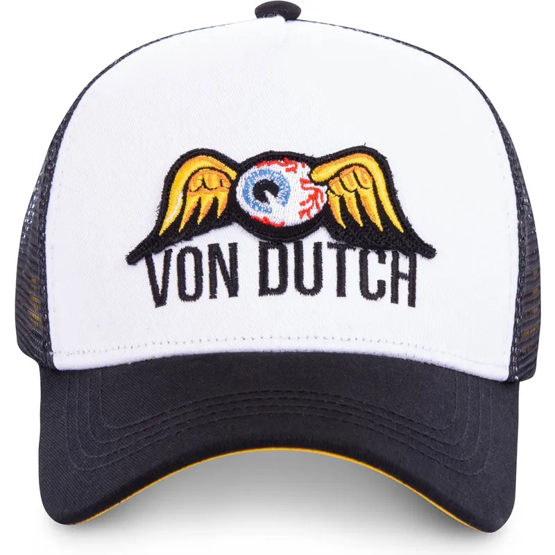 siltovky-zaoblena-kamionista-biely-snapback-eyepat1-von-dutch