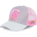 siltovka-zaoblena-siva-snapback-rosa-purpurina-cal-radostinka-starostlivi-medvedici-capslab