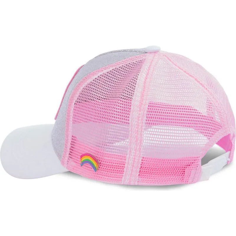 siltovka-zaoblena-siva-snapback-rosa-purpurina-cal-radostinka-starostlivi-medvedici-capslab