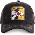 siltovka-zaoblena-cierna-snapback-loomin1-sylvester-looney-tunes-capslab