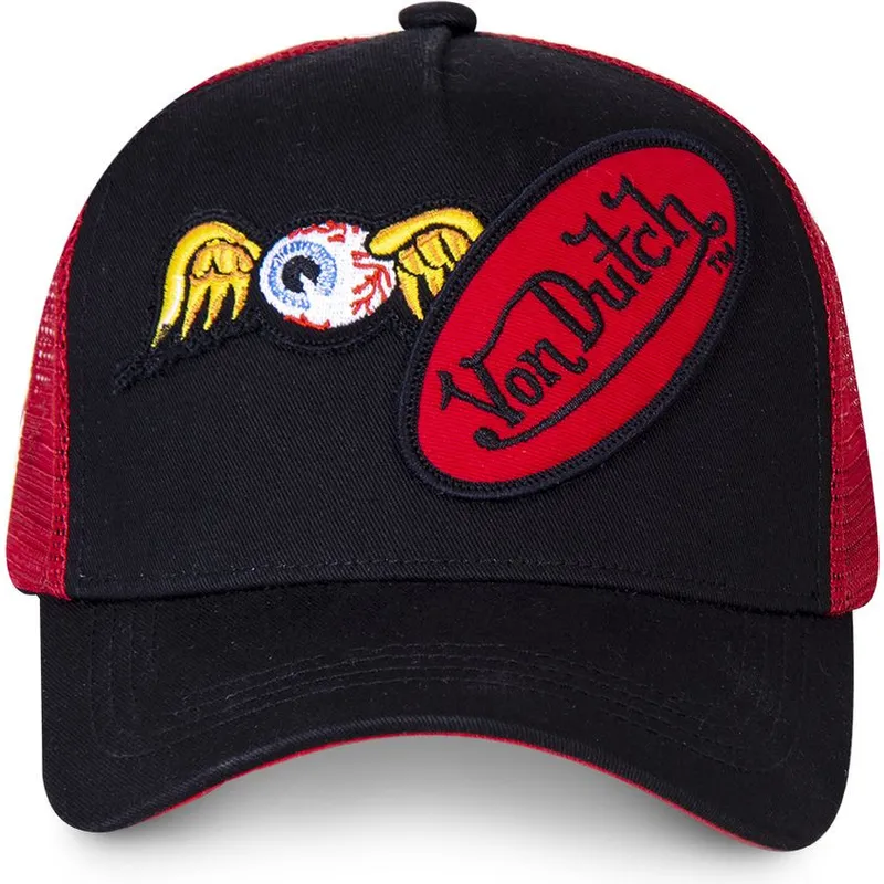 siltovka-zaoblena-cierna-snapback-dblpat-von-dutch