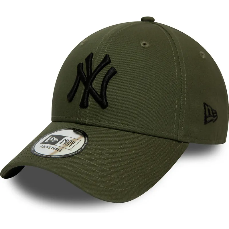 siltovka-zaoblena-zelena-nastavitelny-9forty-league-essential-new-york-yankees-mlb-new-era