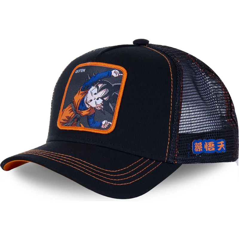siltovka-zaoblena-cierna-snapback-fusion-gtn2-goten-dragon-ball-capslab