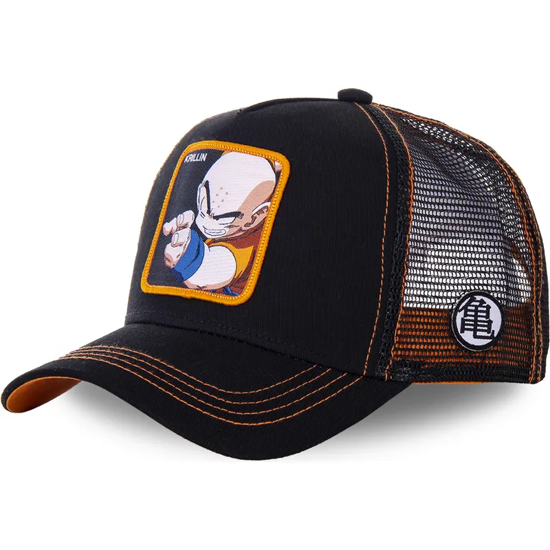 siltovka-zaoblena-cierna-snapback-kri4-krillin-dragon-ball-capslab
