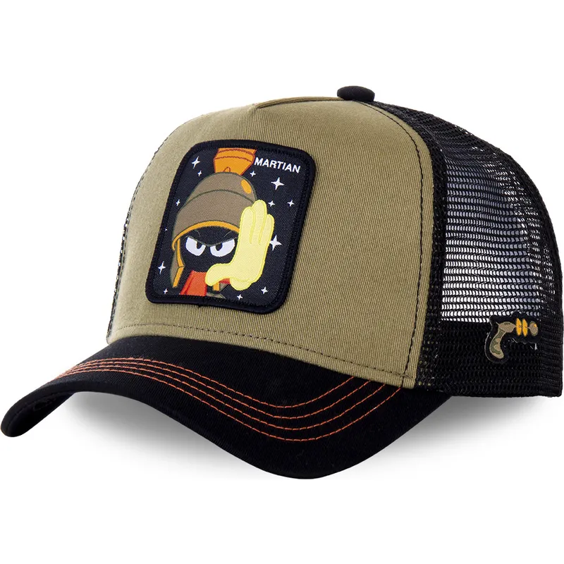 siltovka-zaoblena-hneda-snapback-mar2-marvin-martan-looney-tunes-capslab