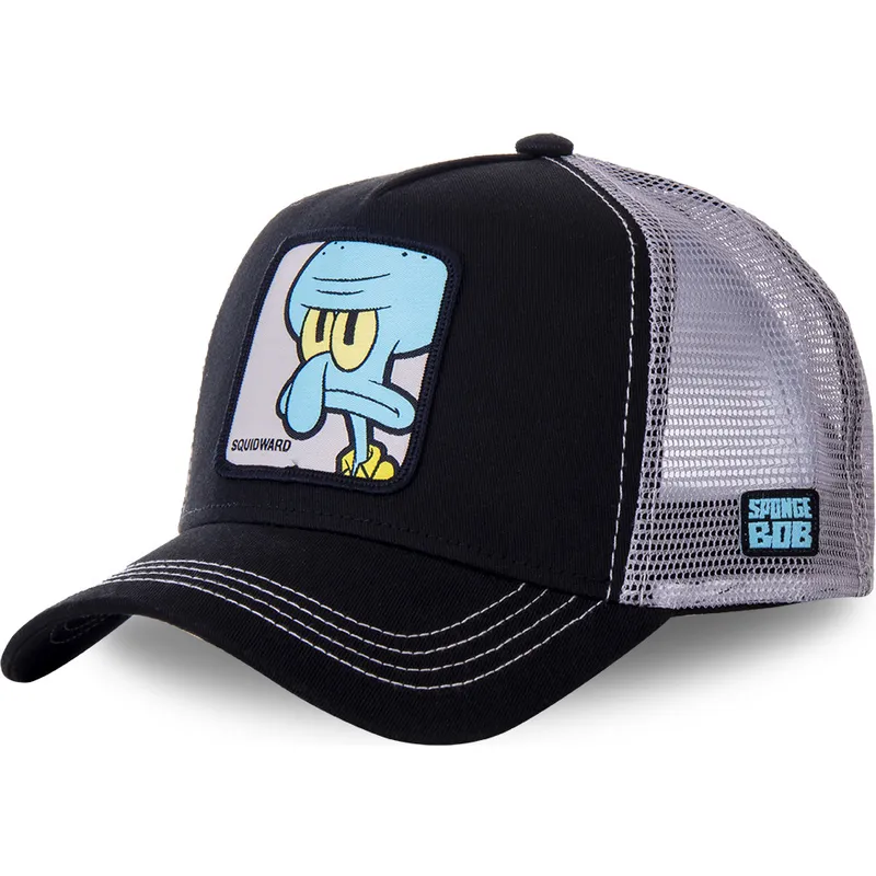siltovka-zaoblena-cierna-snapback-squ-chobotnica-tentakulova-spongebob-capslab