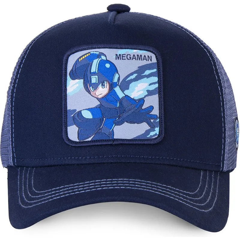 siltovka-zaoblena-modra-snapback-her3-mega-man-capslab siltovka-zaoblena-modra-snapback-her3-mega-man-capslab