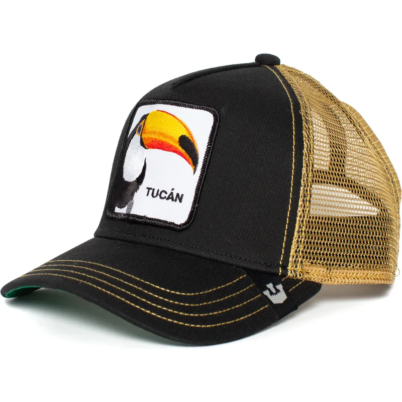 siltovka-zaoblena-cierna-snapback-tucan-the-farm-goorin-bros
