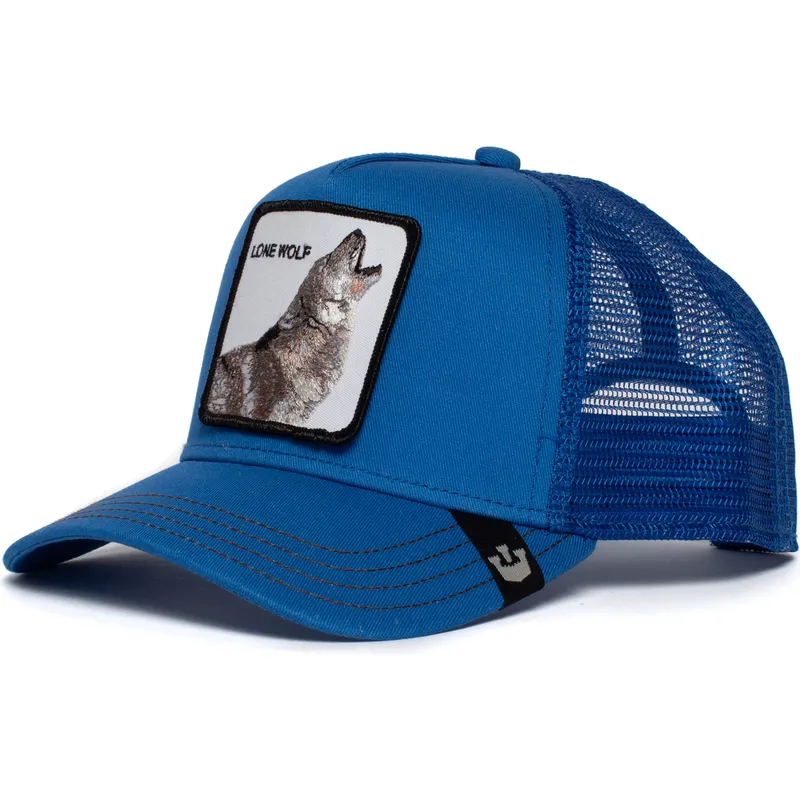 blaue-trucker-kappe-strong-wolf-mit-wolfsmotiv-von-goorin-bros